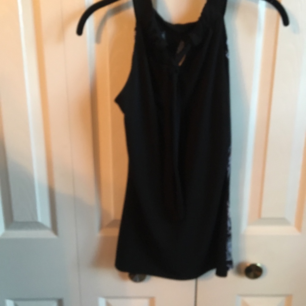 Whbm Sleeveless Tunic With Keyhole In Front - image 4